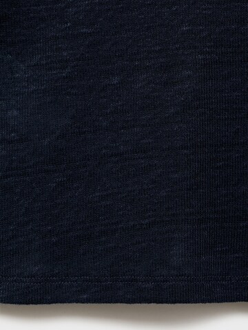 MANGO Shirt 'VILAFLOR' in Blue