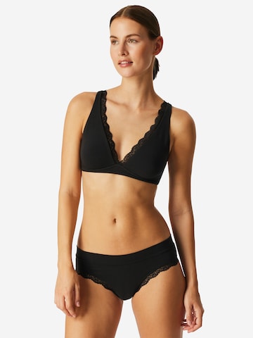 SCHIESSER Bralette Bra in Black