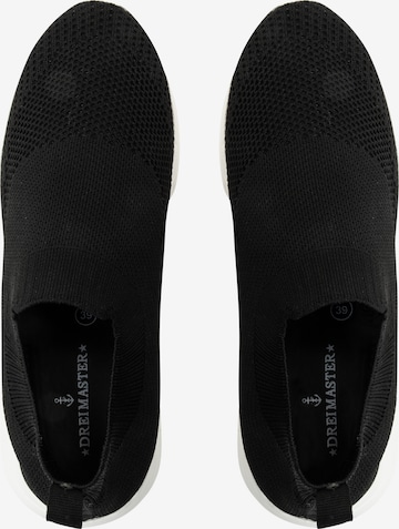 DreiMaster Maritim - Zapatillas sin cordones en negro