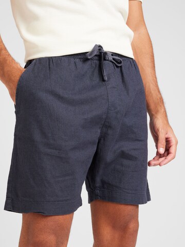QS Regular Broek in Blauw