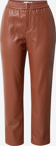 OVS Trousers in Brown: front