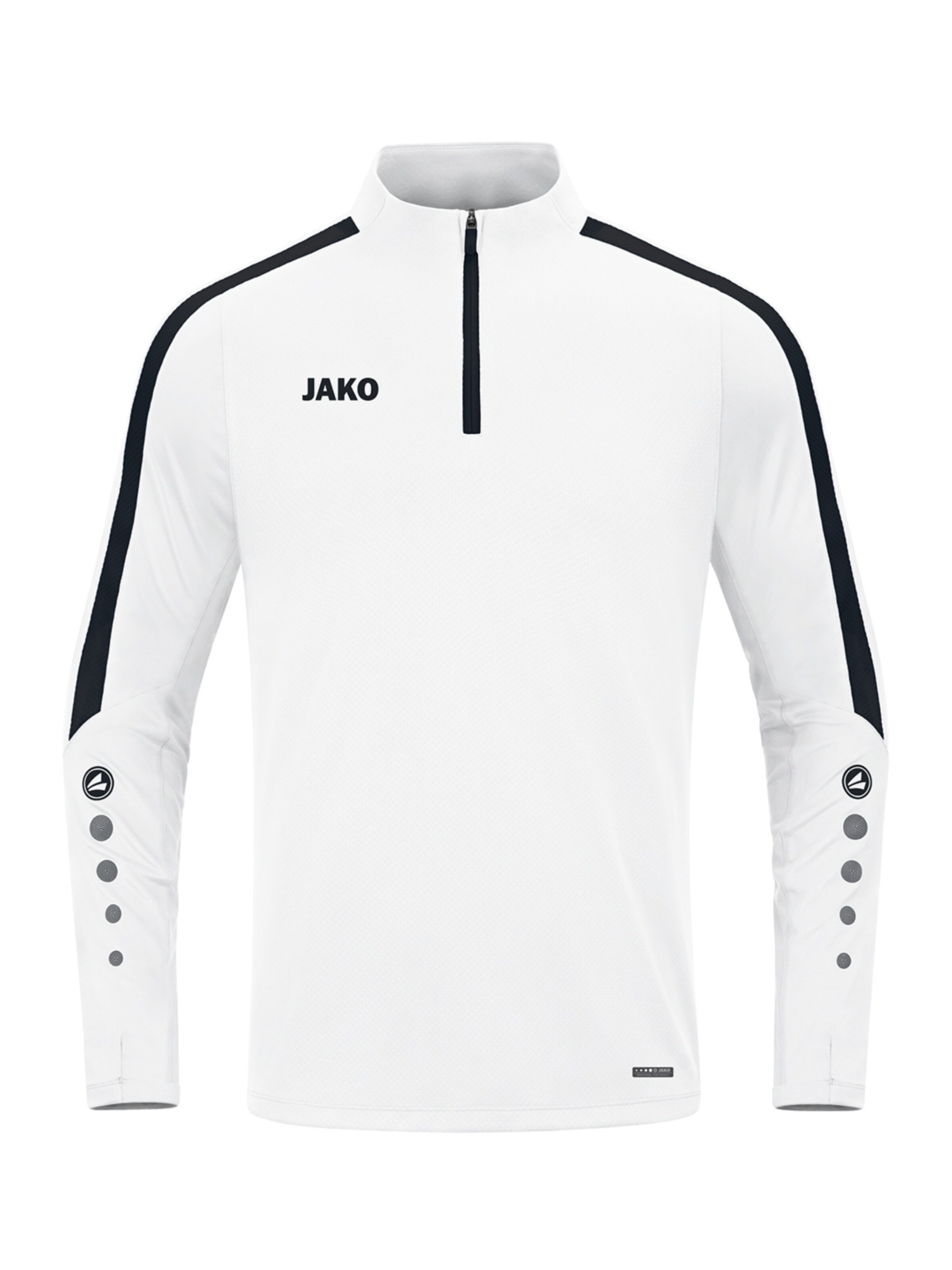 JAKO Sportsweatshirt in Weiß: Vorderseite