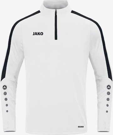 JAKO Sportsweatshirt in Weiß: Vorderseite