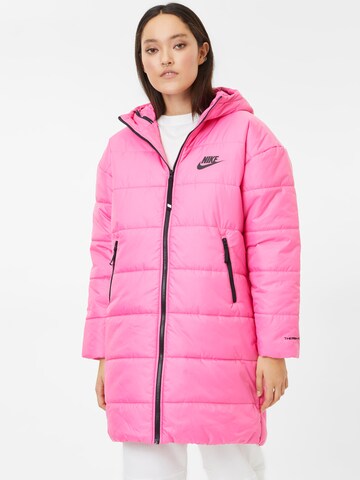 Cappotto di mezza stagione di Nike Sportswear in rosa: frontale