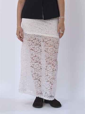 TEESHOPPEN Skirt ' Amara ' in Weiß