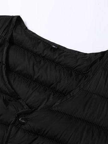 ALLTHEMEN Vest 'Stichlinie' in Black