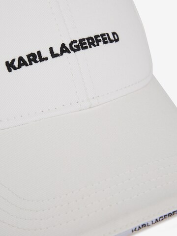 Karl Lagerfeld Cap 'Essential' in White