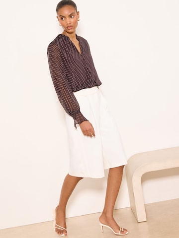 Lipsy Bluse in Braun