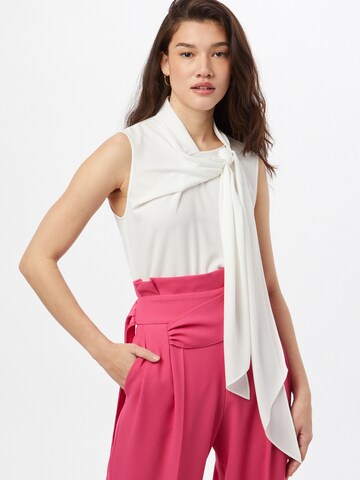 HUGO Blouse 'Cessa-1' in Wit: voorkant