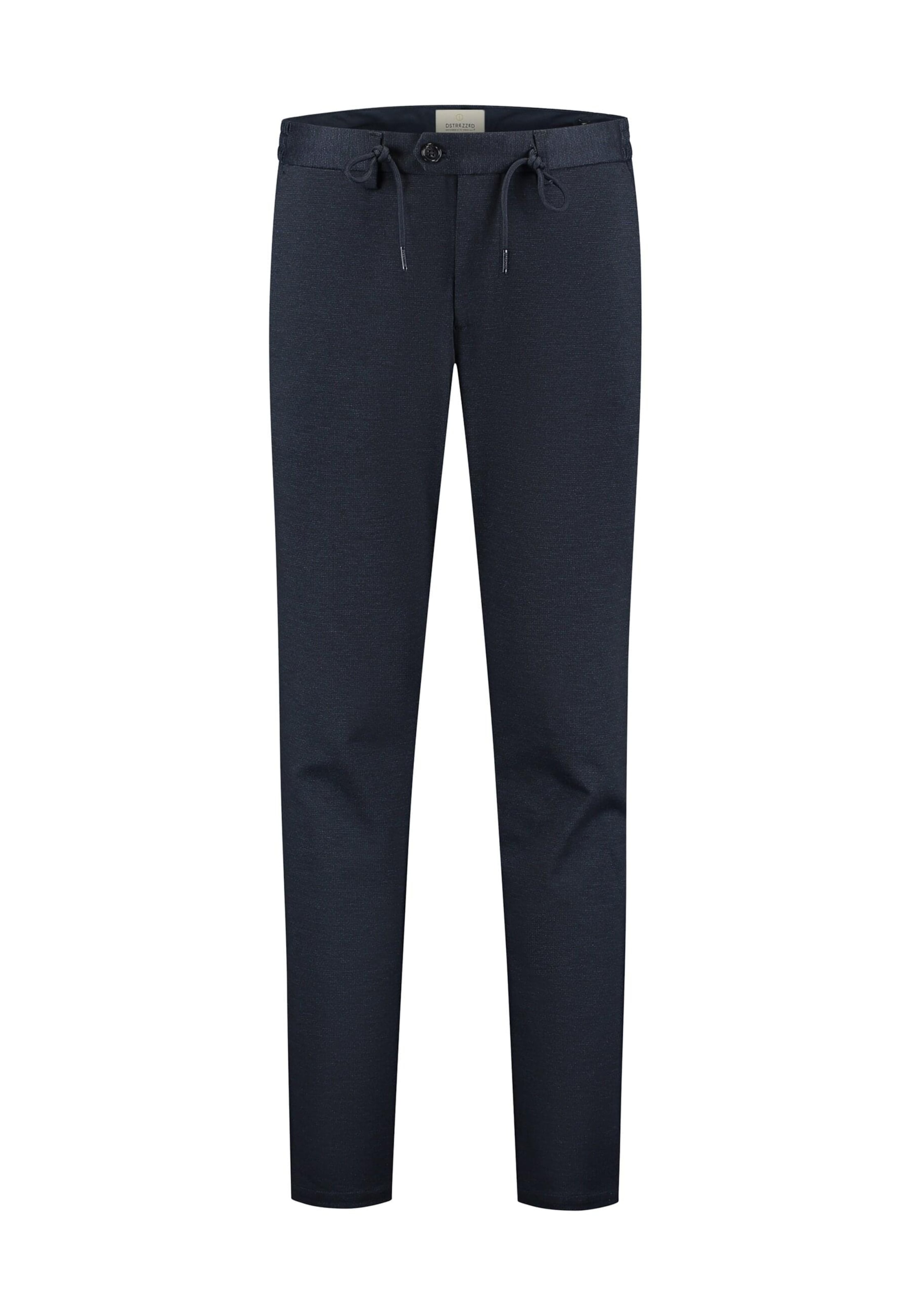 Dstrezzed Zúžený Kalhoty 'The Lancaster' – modrá: přední strana