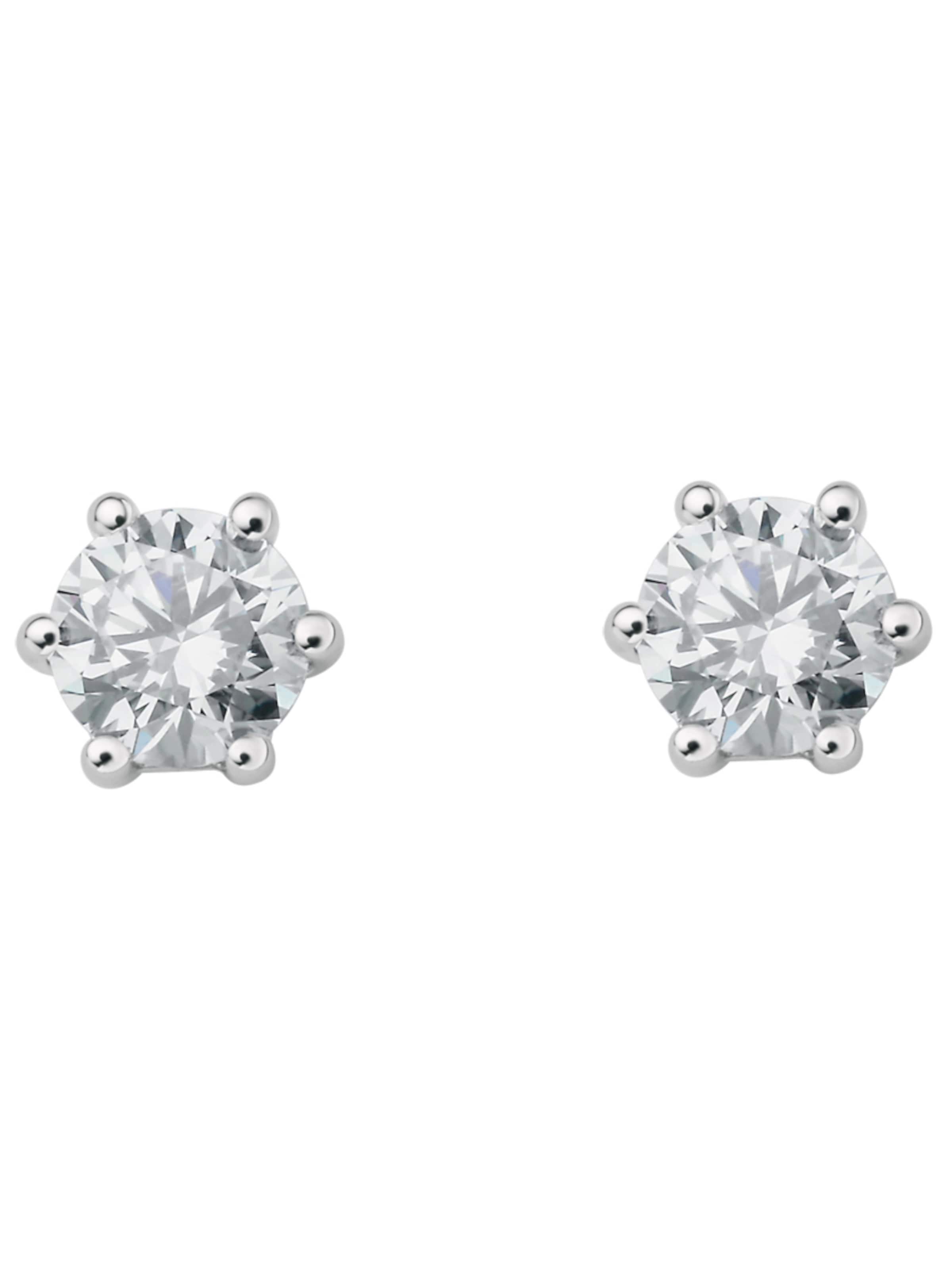 ONE ELEMENT Earrings in Silver: front