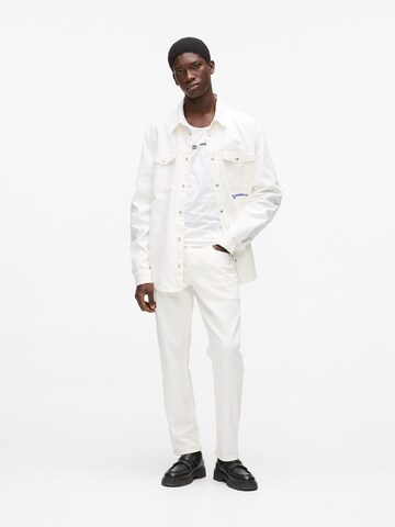 T-Shirt KARL LAGERFELD JEANS en blanc