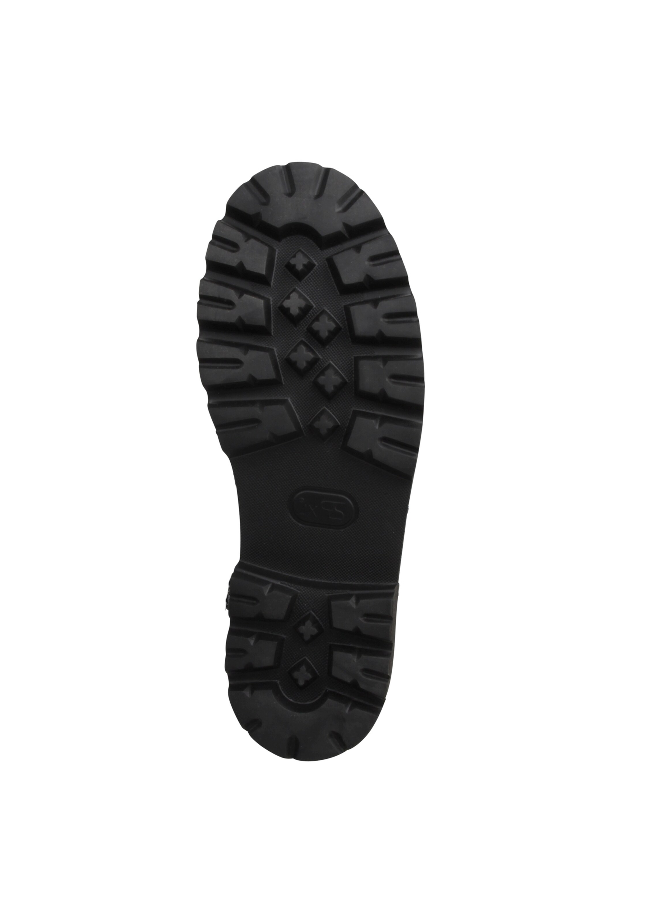 Lei by tessamino Schnürstiefelette 'Frizzi' in Schwarz