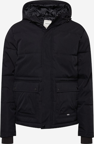 !Solid Between-season jacket in Black: front
