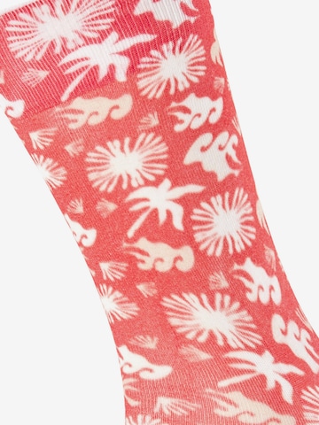 BURLINGTON Socks 'Lagoon' in Pink: front