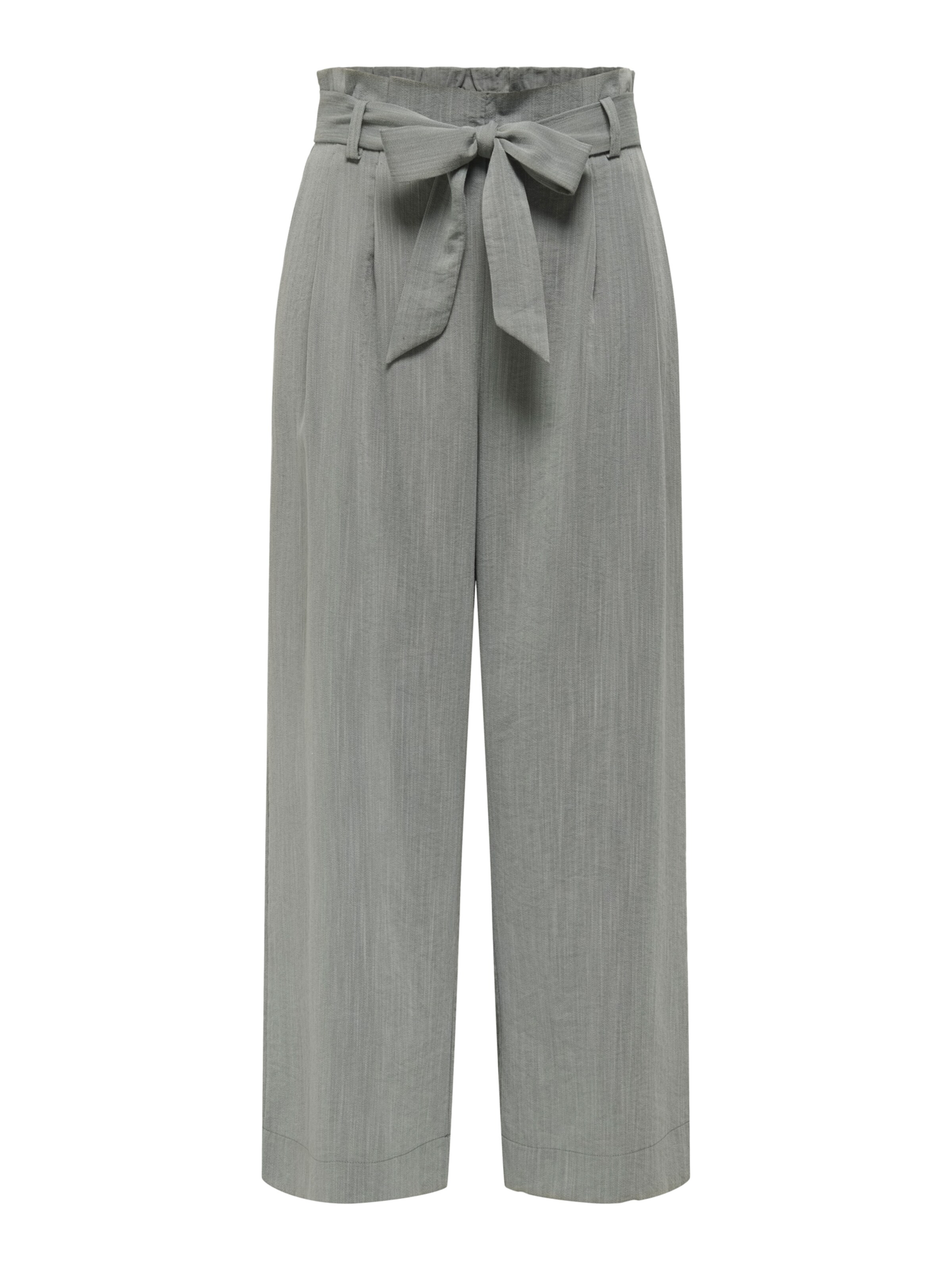 ONLY Bandplooibroek 'ONLMARSA' in Groen: voorkant