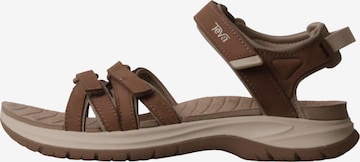 Sandalo di TEVA in beige: frontale