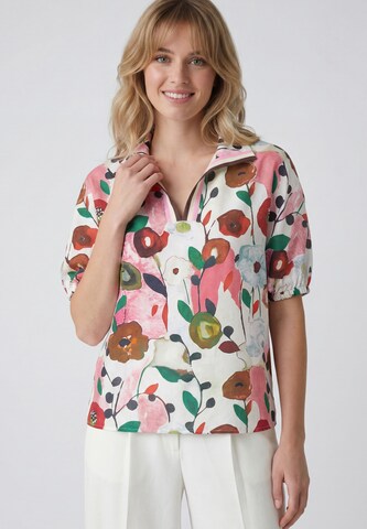 Usha - Blusa em mistura de cores: frente