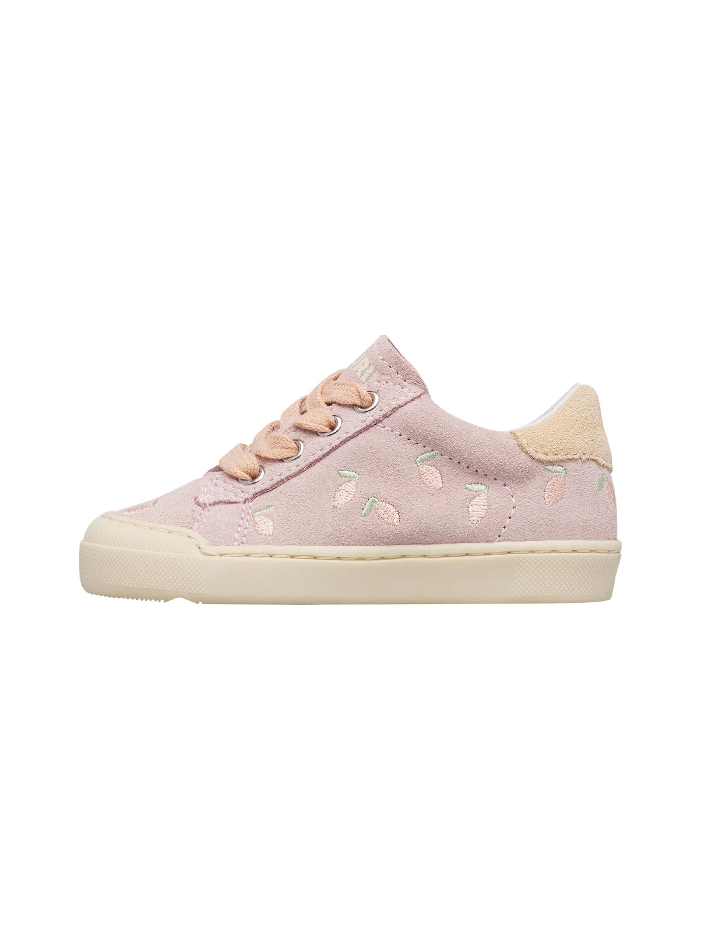 NATURINO Sneaker 'EINDHOVEN 2 EMBR.ZIP.'‌‌‌‌ in Pink: Vorderseite