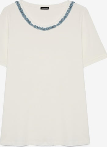 Fiorella Rubino - Camiseta en blanco: frente