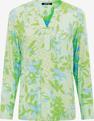 Olsen Blouse in Groen: voorkant