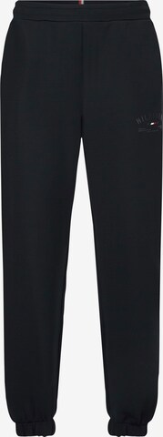 Tommy Hilfiger Sport Tapered Workout Pants in Blue: front