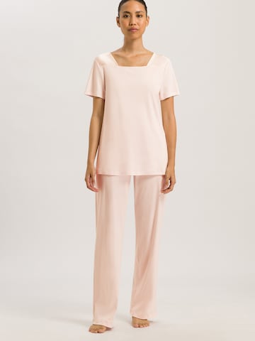 Hanro Pyjama 'Emma' in Pink: predná strana