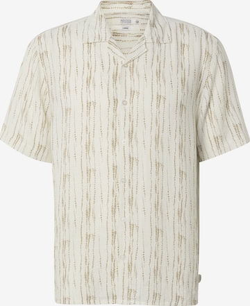 Chemise 'Speks' INDICODE JEANS en marron : devant