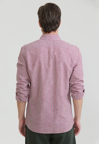 Felix Hardy Regular Fit Hemd in Rot