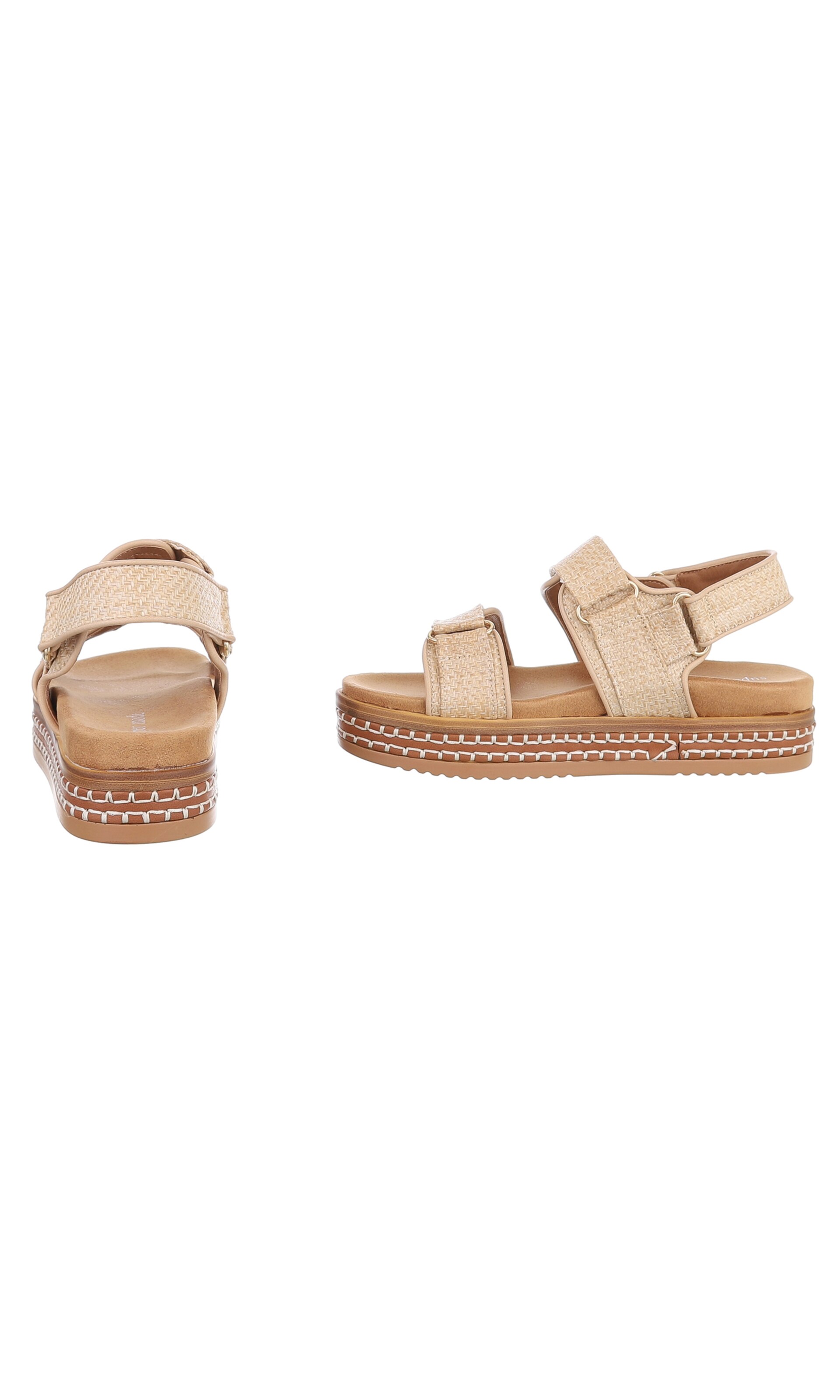 Ital-Design Sandale in Beige