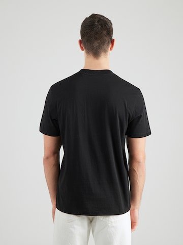 HUGO Тениска 'Dikerd' в черно