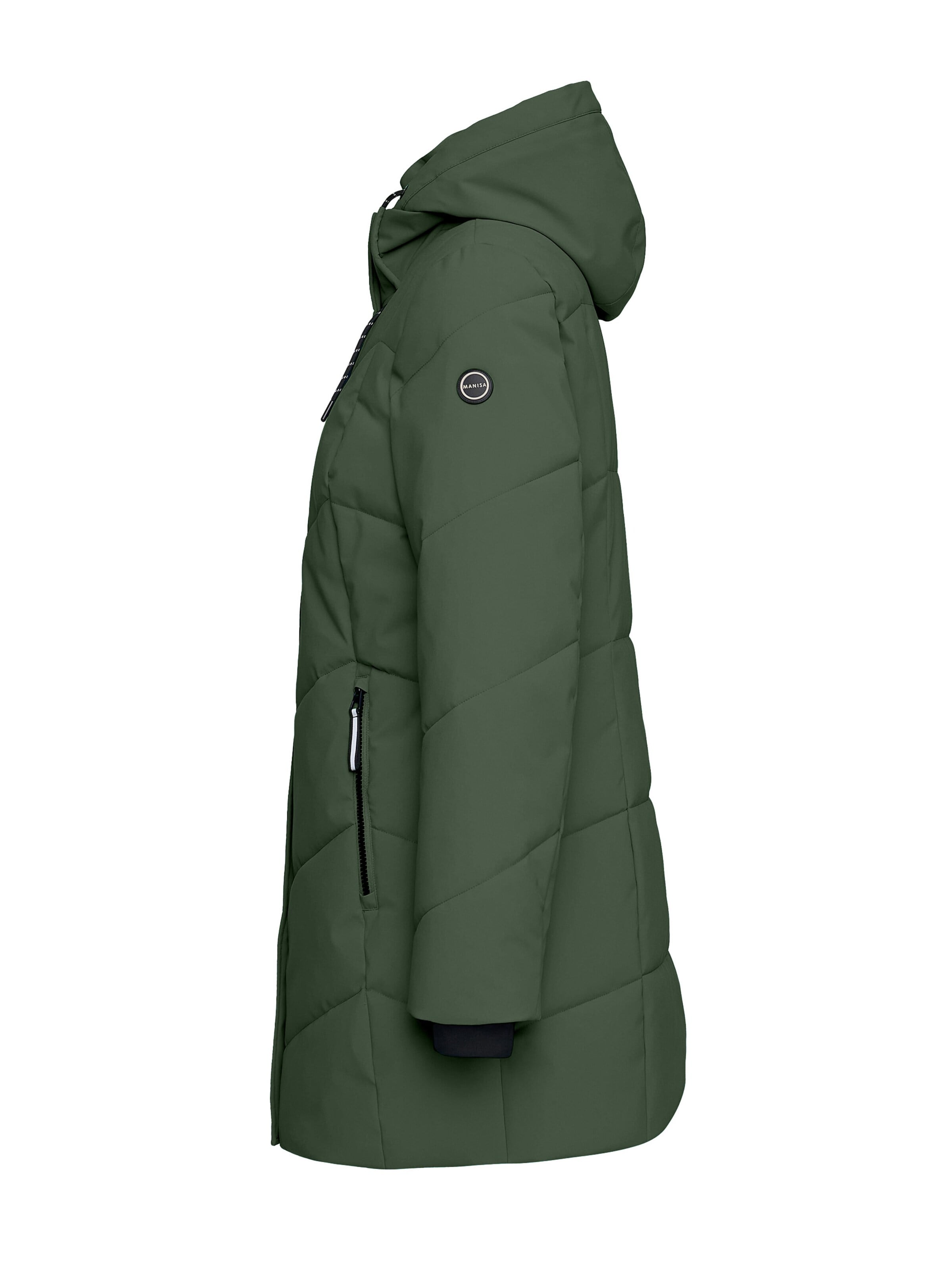 MANISA Winter coat 'Regenjacke' in Green