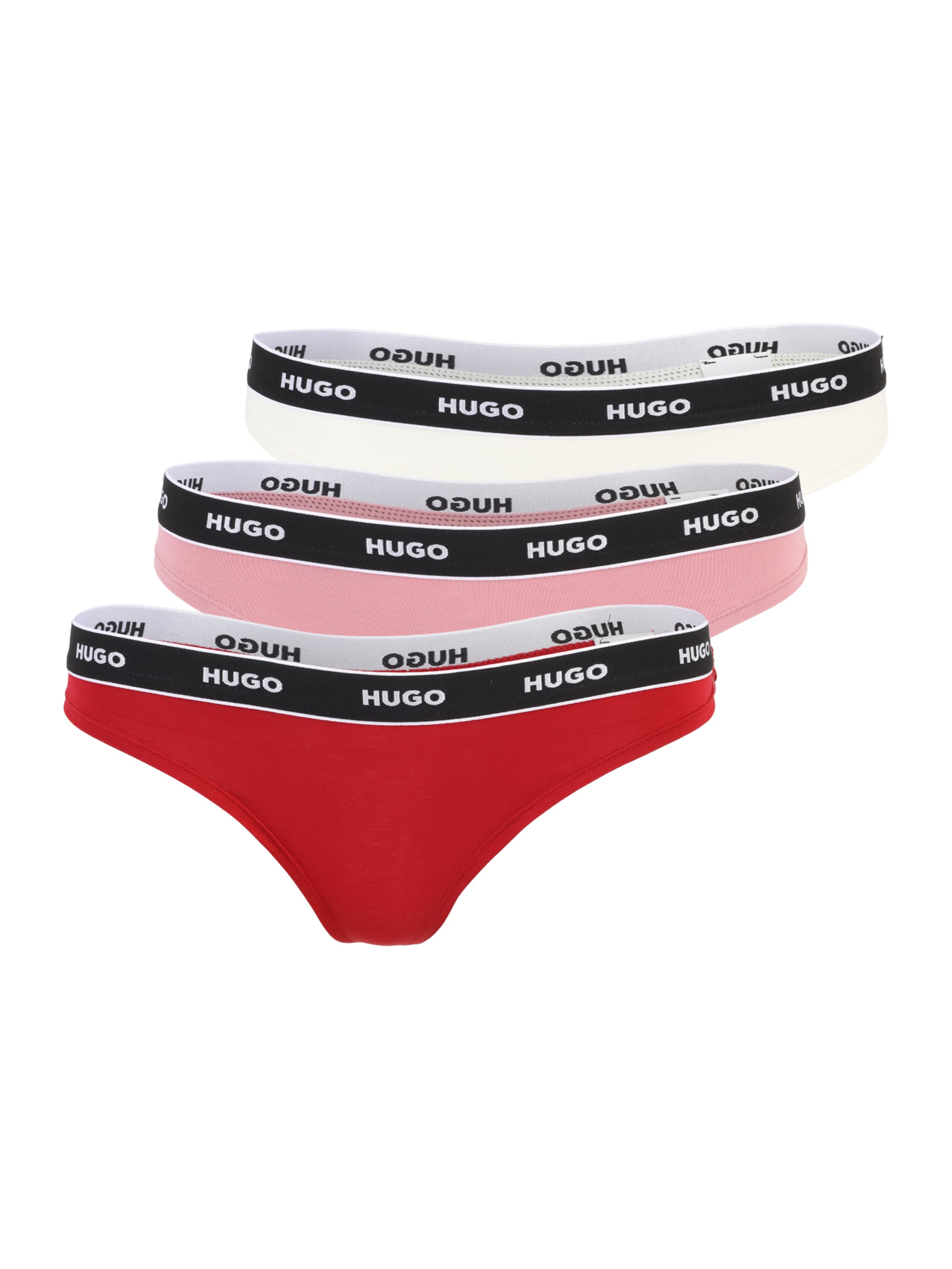 HUGO String in Pink: front