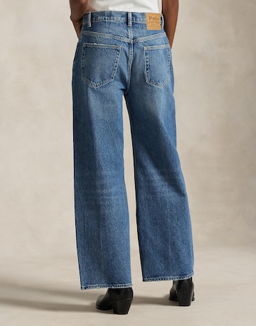Polo Ralph LaurenWide Leg/ Široke nogavice Traperice - plava boja