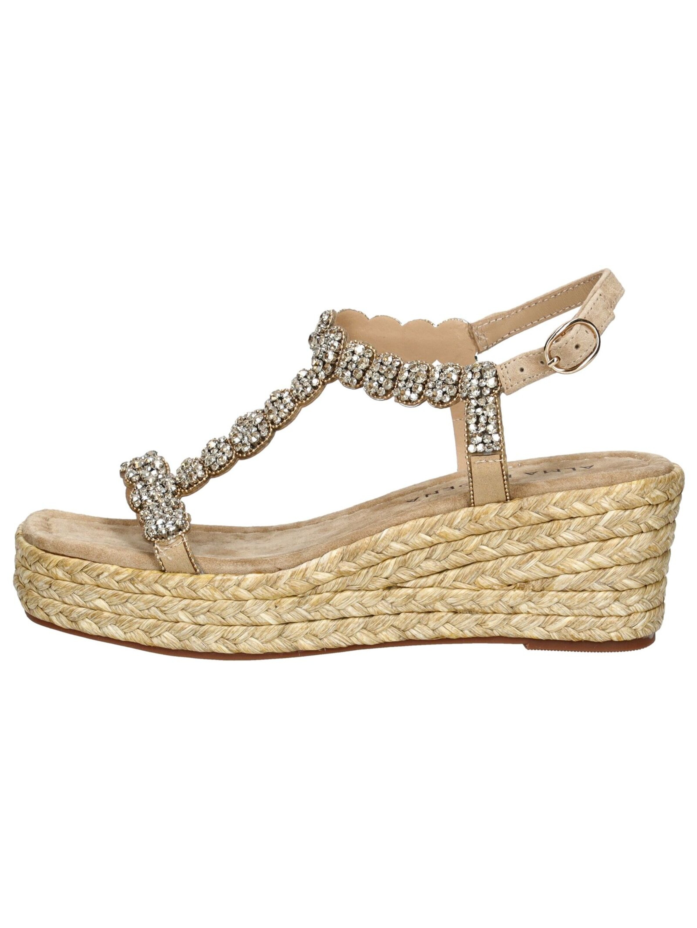Alma En Pena Sandaal in Beige