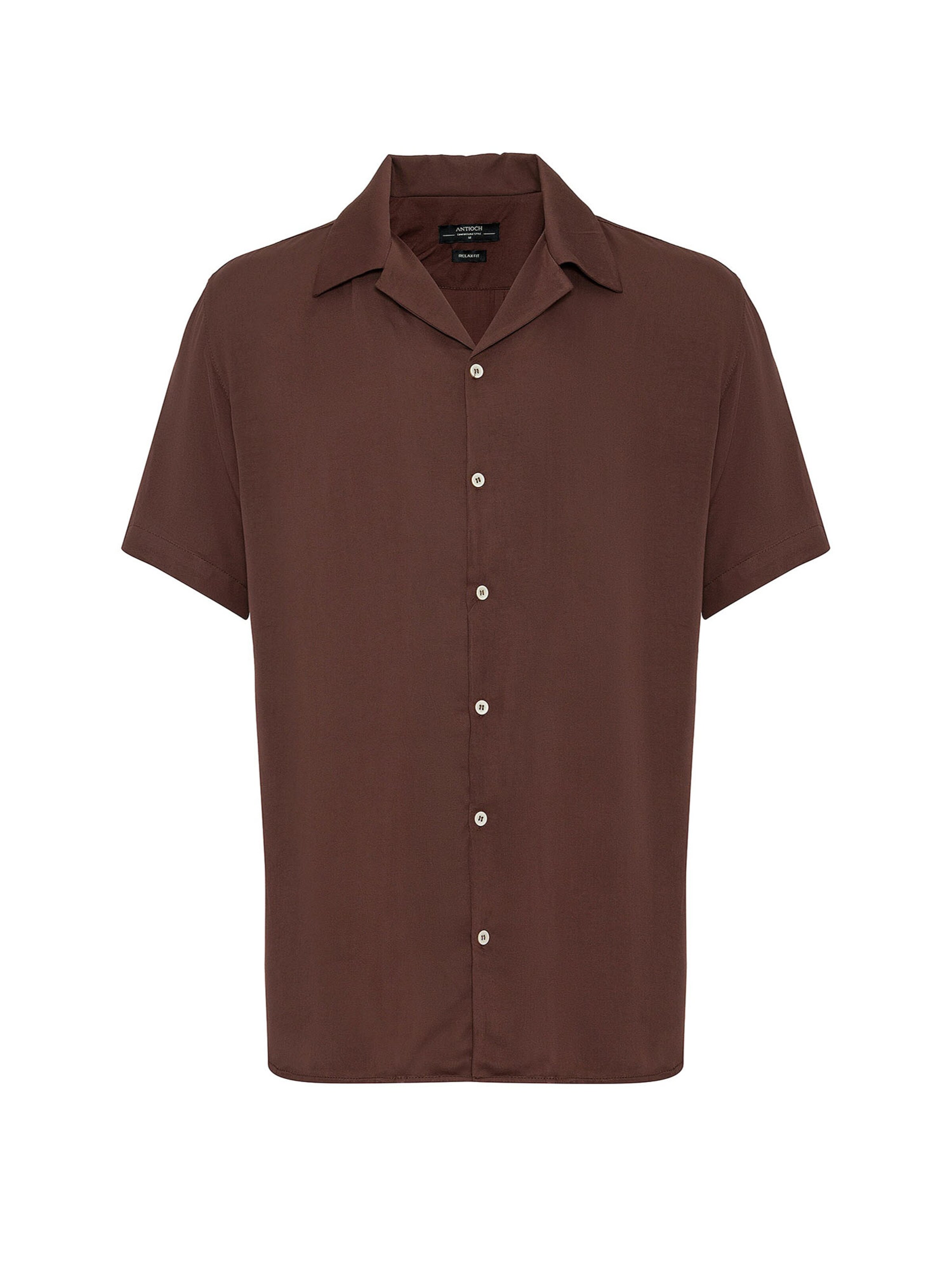 Antioch Klasický střih Košile – hnědá: přední strana