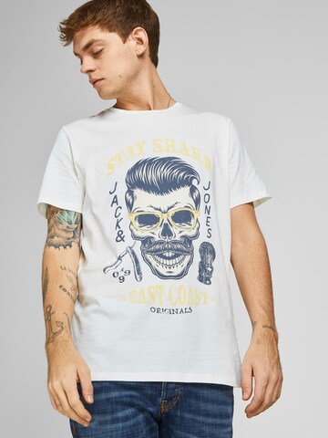 JACK & JONES T-Shirt 'Dome' in Weiß