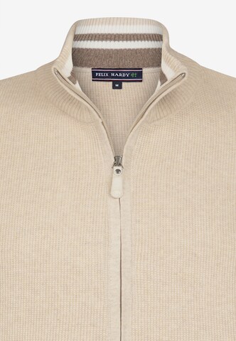 Vestes en maille Felix Hardy en beige