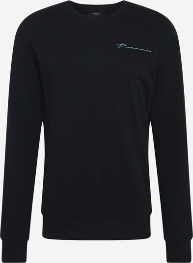 JACK & JONES Sweatshirt 'PARADOX' in aqua / pink / schwarz, Produktansicht