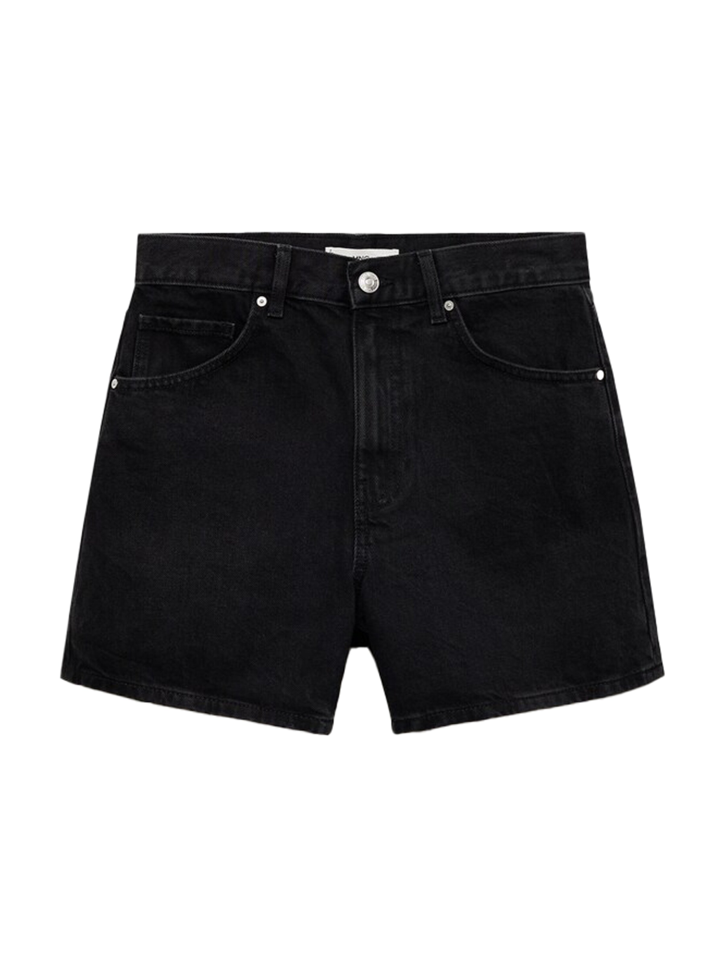 MANGO Regularen Kavbojke 'ZOE' | črna barva: sprednja stran