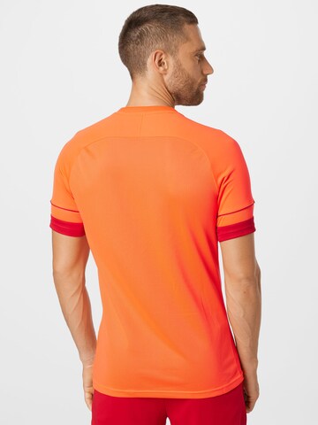 NIKE Funkčné tričko 'Academy 21' - oranžová
