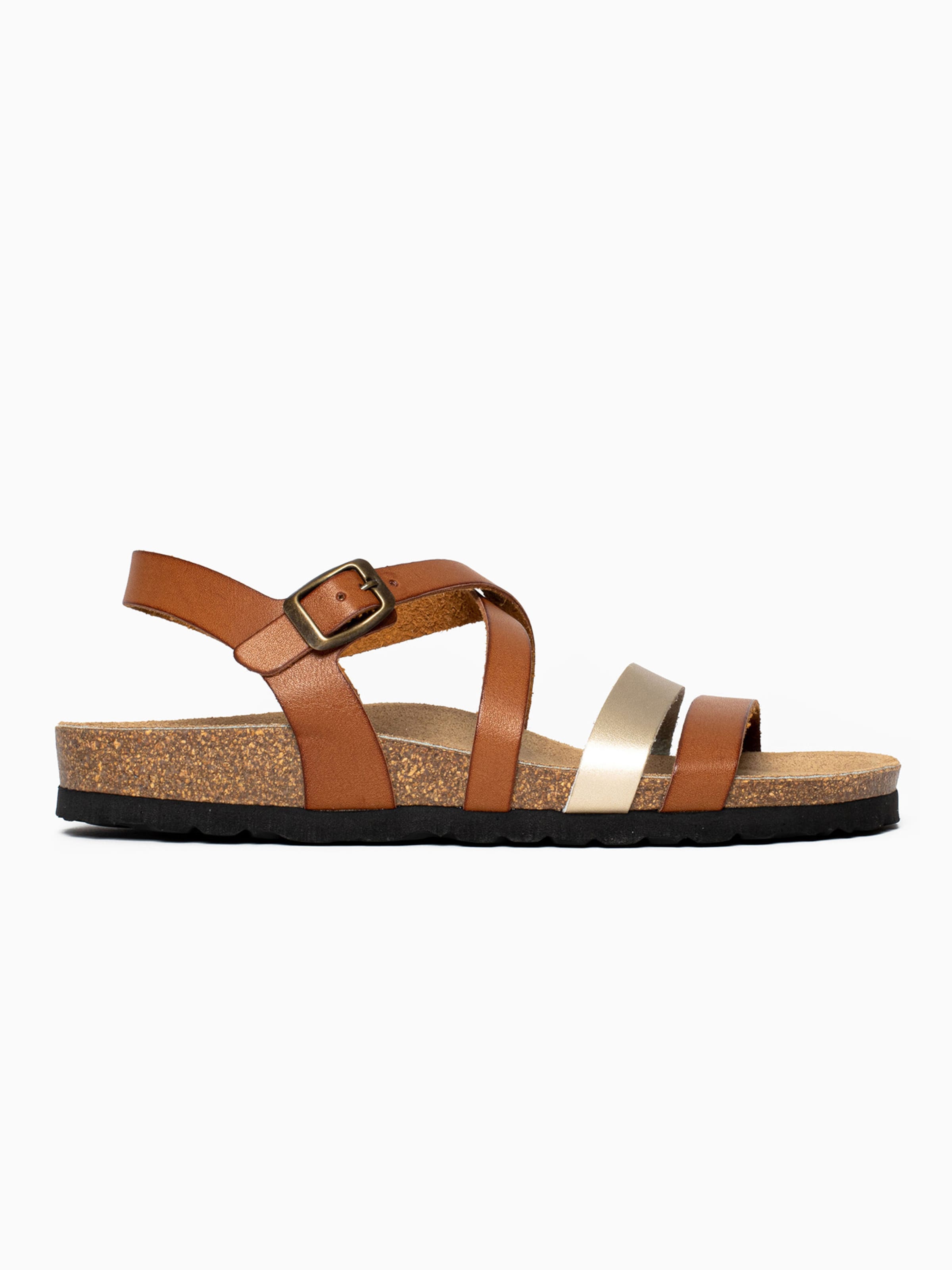 Sandalo con cinturino 'Gerone' di Bayton in marrone