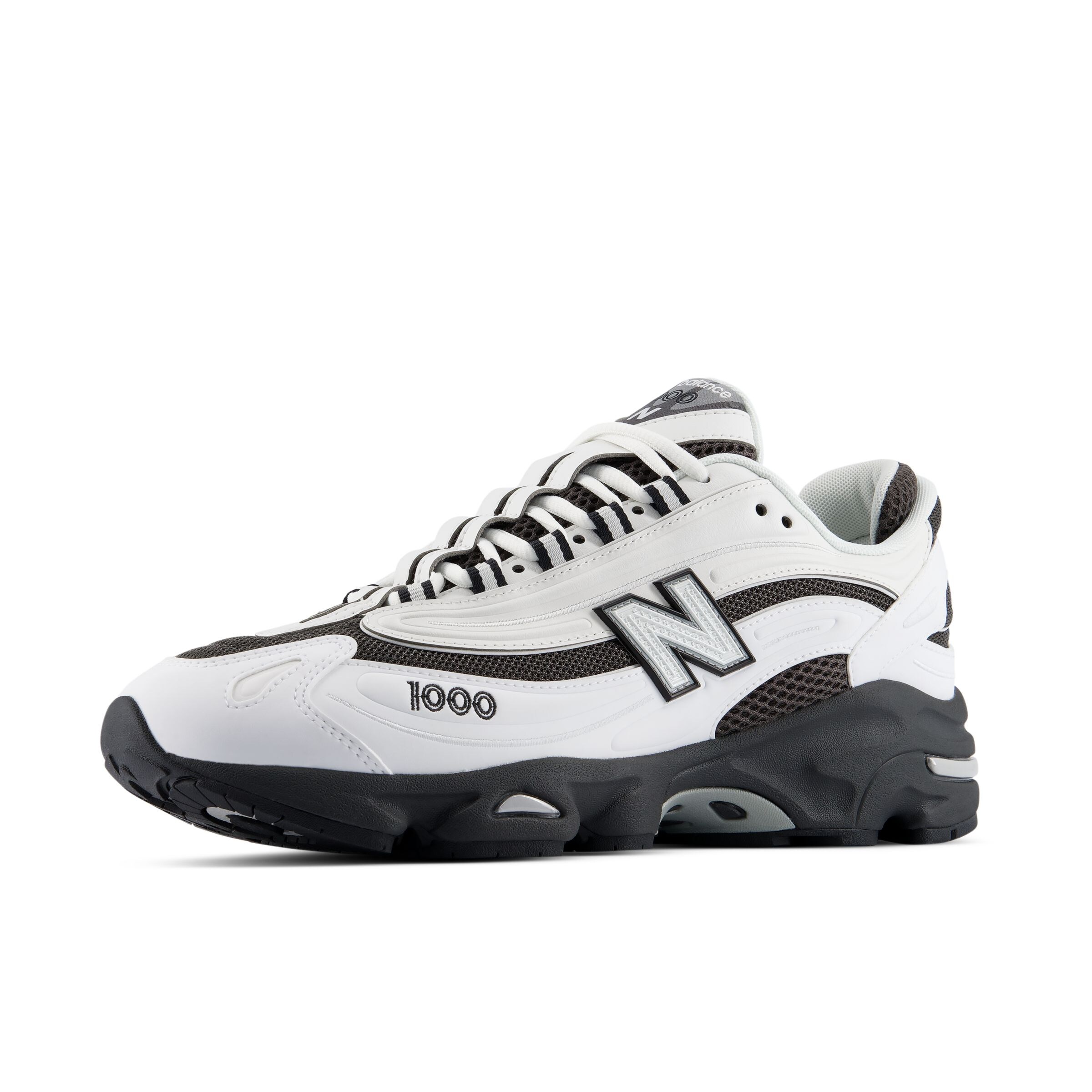 Baskets basses '1000' new balance en blanc : devant