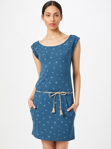 Ragwear - Vestido de verano 'Tag B Organic II' en azul: frente