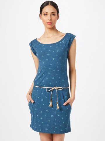 Ragwear - Vestido de verano 'Tag B Organic II' en azul: frente