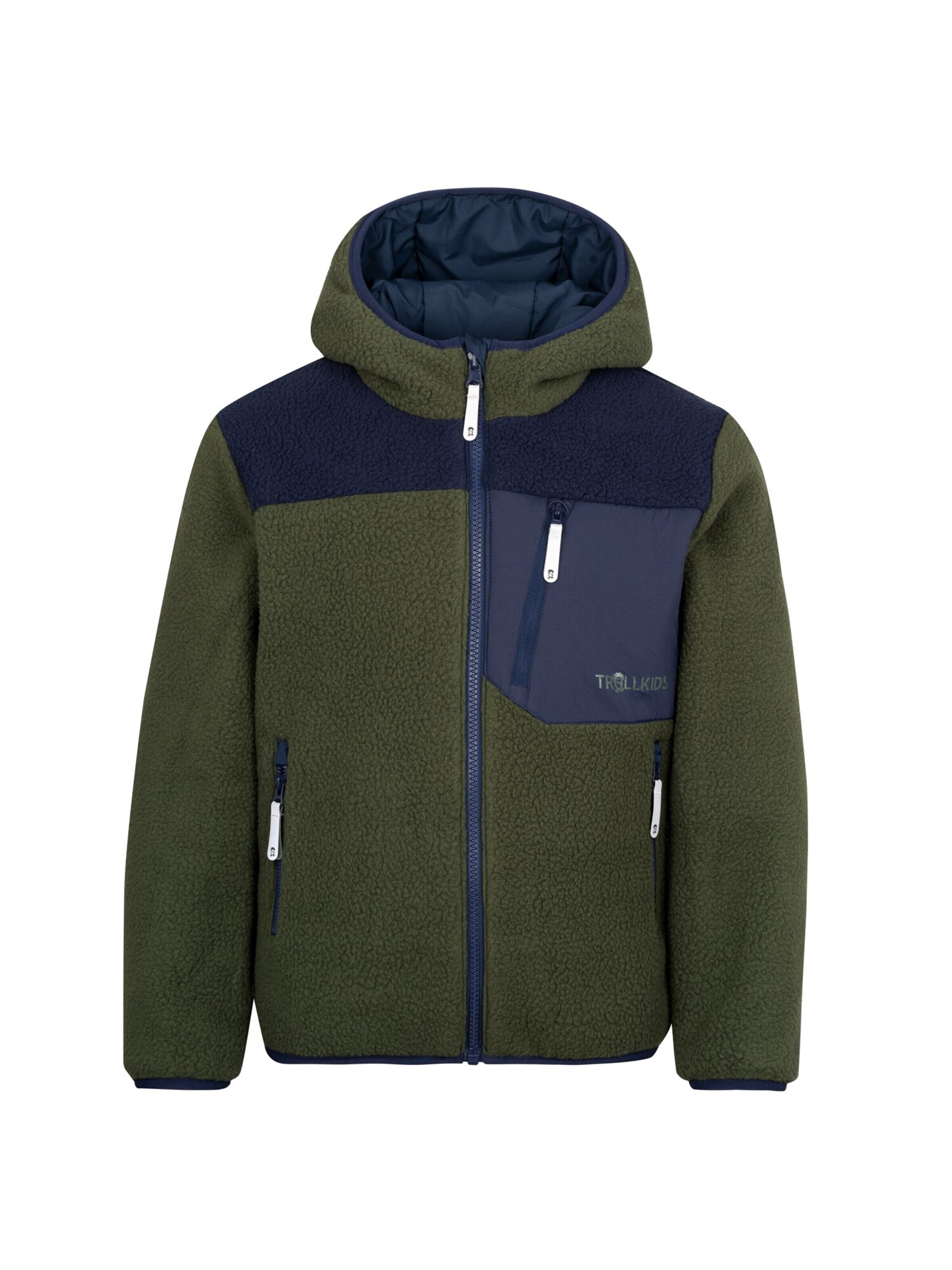 TROLLKIDS Outdoor jacket in Green
