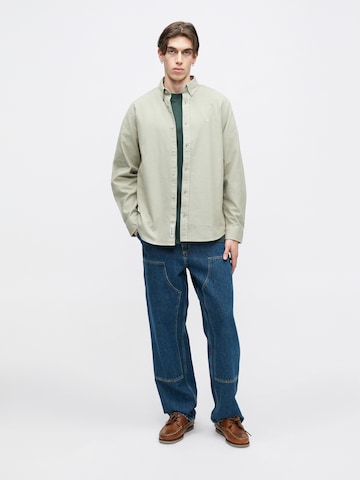 Carhartt WIP Regular fit Риза 'Bolton' в сиво