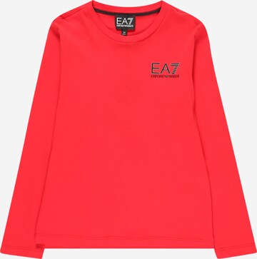 EA7 Emporio Armani Tričko – červená: přední strana