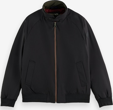 SCOTCH & SODA Übergangsjacke 'Harrington' in Schwarz: predná strana