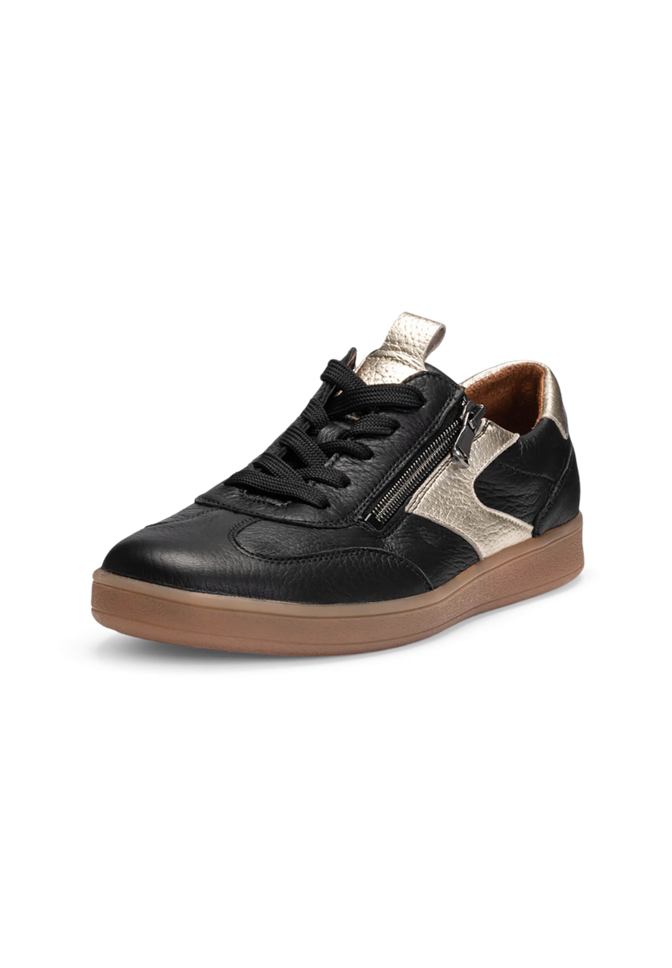 Baskets basses VITAFORM en noir : devant